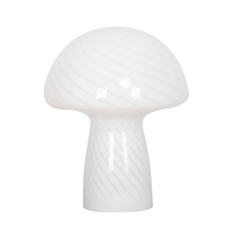 Mushroom Round Glass Table Lamp
