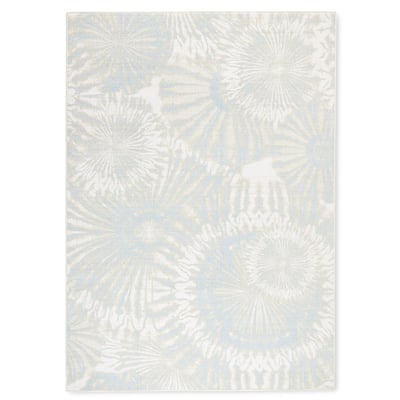 TOMMY BAHAMA Shibori Summer Tie Dye Indoor Outdoor Area Rug, Tie Dye Modern Design, UV Fade Resistant