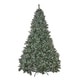 preview thumbnail 11 of 13, 9-ft Faux Cashmere Pine, Spruce Pre-Lit/Unlit Artificial Christmas Tree with Snowy Branches Pinecones by Christopher Knight Home