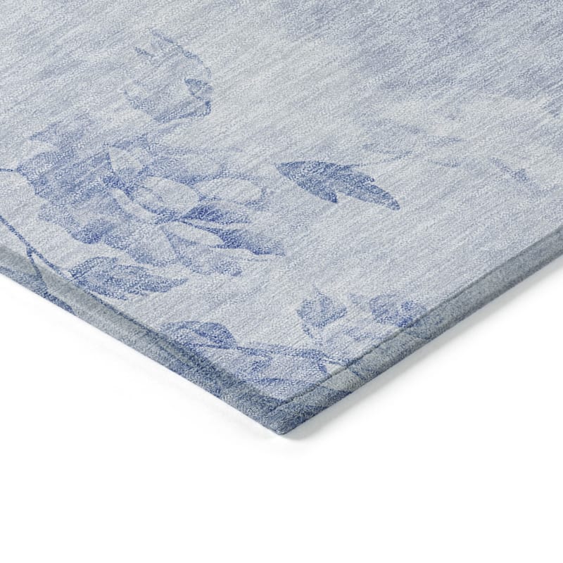 HomeRoots Floral Transitional Rectangle Outdoor Rug