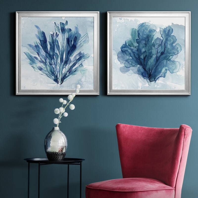 Coastal Coral I-Premium Framed Canvas - Ready to Hang - Multi-Color