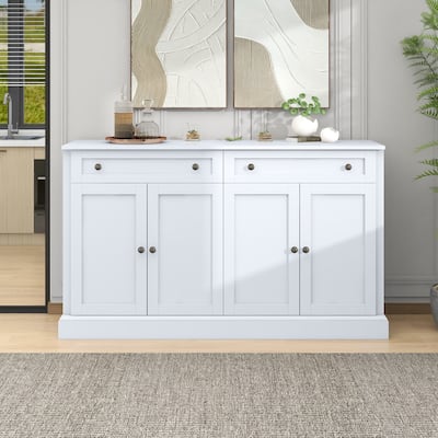 Kitchen Sideboard Storage Buffet Cabinet with 2 Drawers