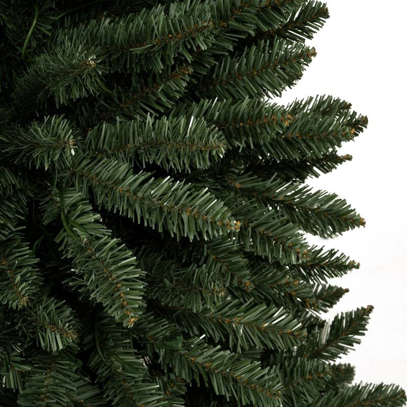 Prague Artificial Christmas Tree with Lights, Pine Fir Prelit Christmas Tree, Christmas Tree with Lights and Tips