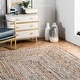 preview thumbnail 8 of 14, Nuloom Eliz Braided Denim and Jute Area Rug