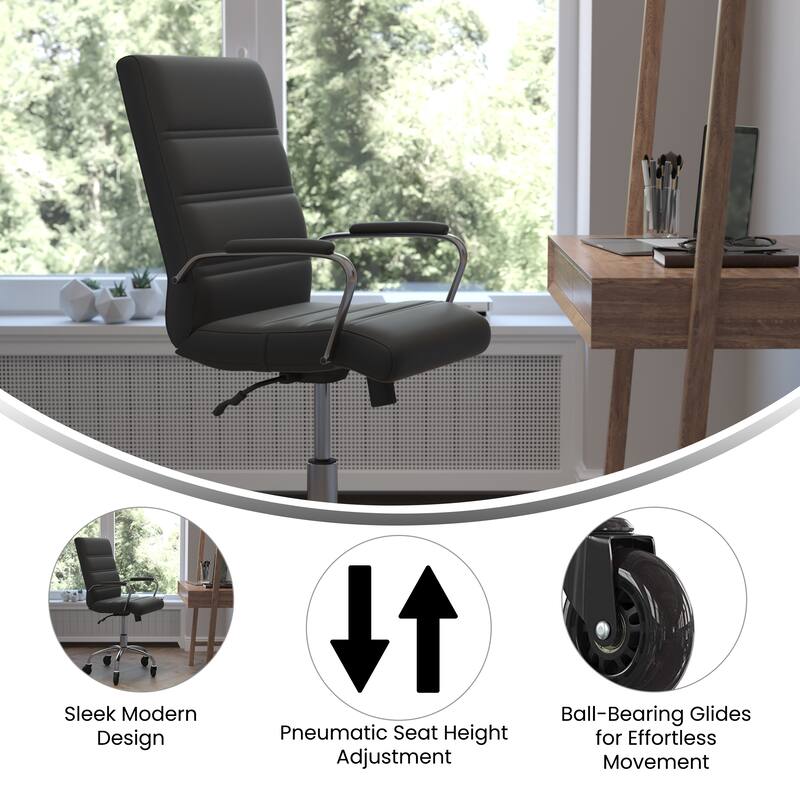 Executive Chair on Skate Wheels