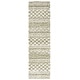preview thumbnail 138 of 166, SAFAVIEH Arizona Shag Lotta Moroccan 1.2-inch Thick Rug 2'3" x 8' Runner - Ivory/Green - Runner