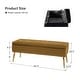 preview thumbnail 39 of 137, HULALA HOME Neptunus Modern 45.5" W Velvet Bedroom Storage Bench for End of Bed with Nailhead Trim