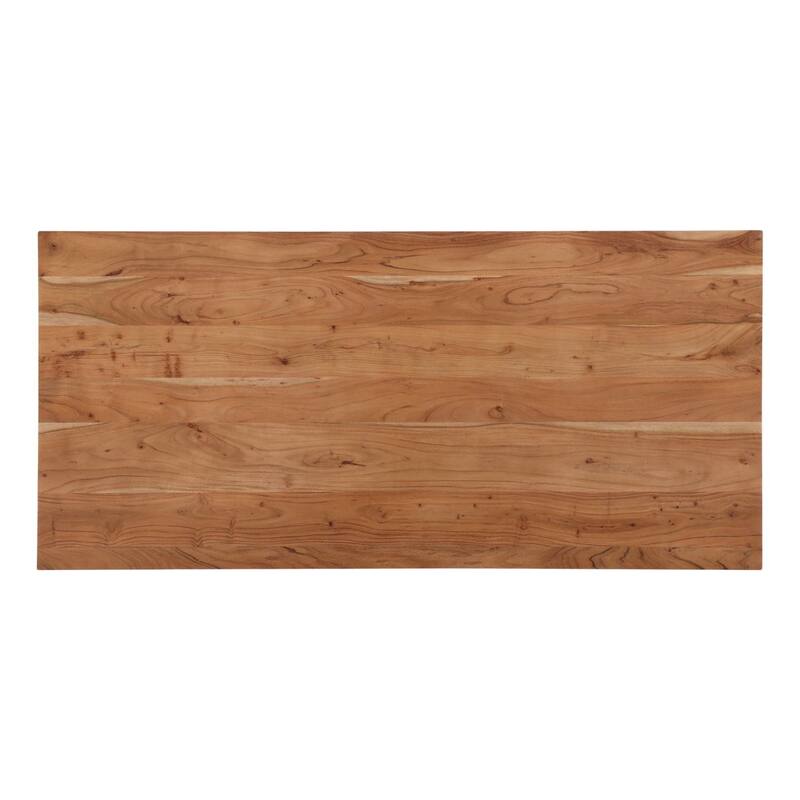 Furniture Classics Sherlock Natural Acacia Wood Modern Rustic Dining Table