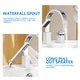 preview thumbnail 11 of 21, Single Handle Deck Roman Tub Faucets/Filler with Handheld Shower