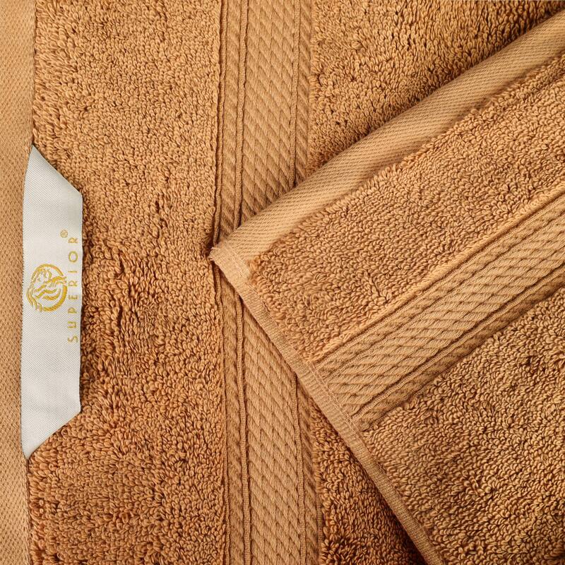 Superior Egyptian Cotton Pile Heavyweight 8-Piece Towel Set