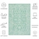 preview thumbnail 92 of 180, SAFAVIEH Courtyard Aquata Indoor/ Outdoor Waterproof Patio Backyard Rug