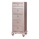 preview thumbnail 5 of 4, Dzhebel I Transitional Solid Wood 5-Drawer Swivel Chest by Copper Grove