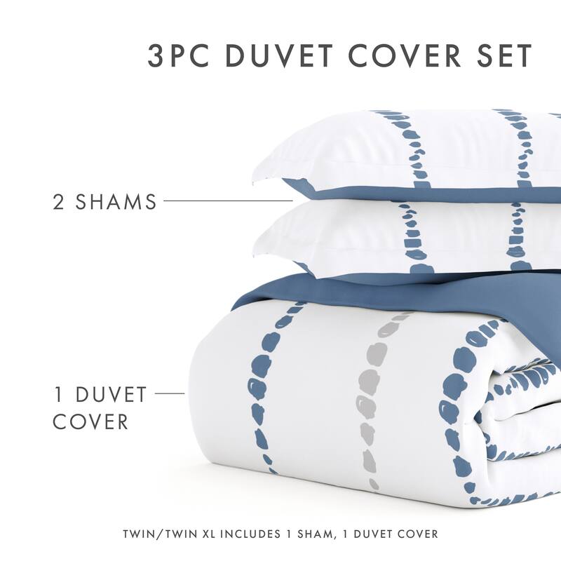 Becky Cameron Urban Vibe Oversized 3 Piece Reversible Duvet Cover Set