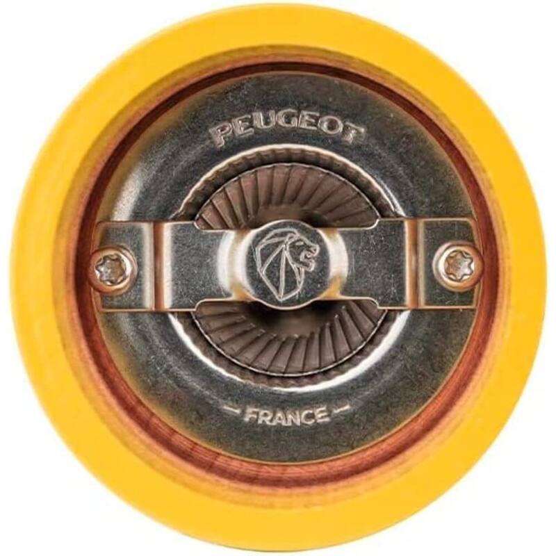 Peugeot Bistro Salt Mill Saffron 10cm-4in