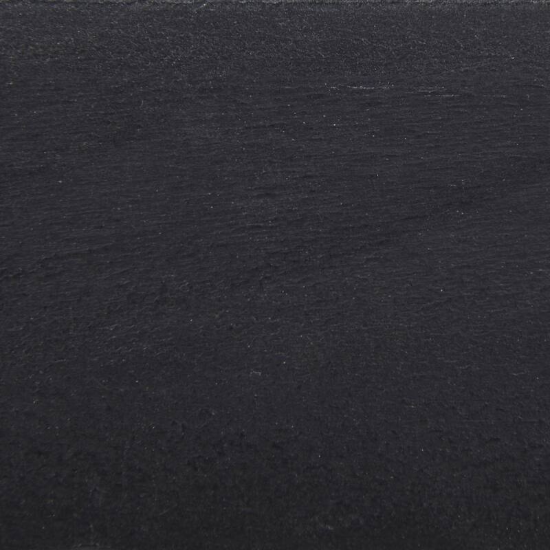 Trey Black Iron w/ Glass Rectangular Coffee Table - 56"L x 32"W x 17"H