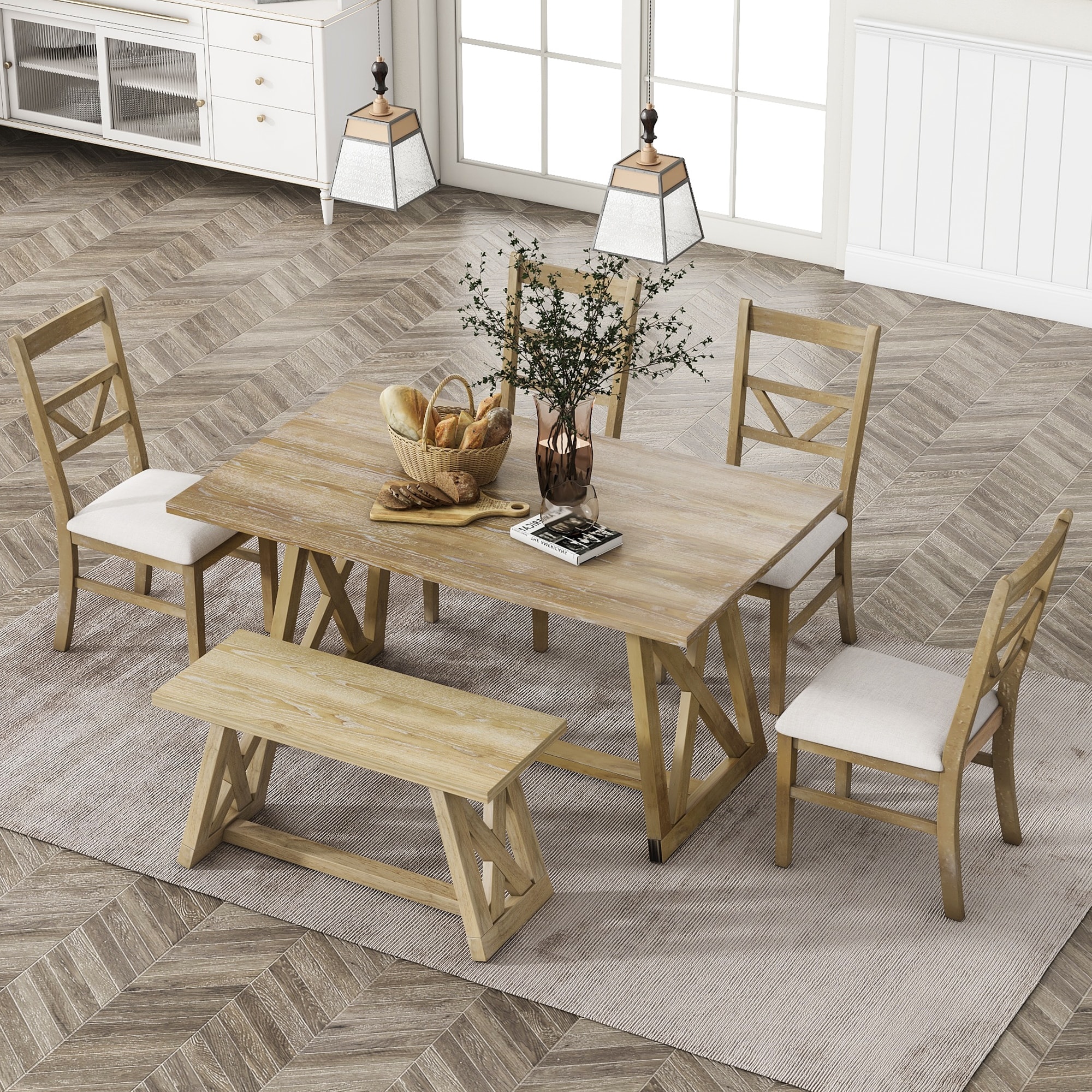 Outdoor nook hot sale dining set