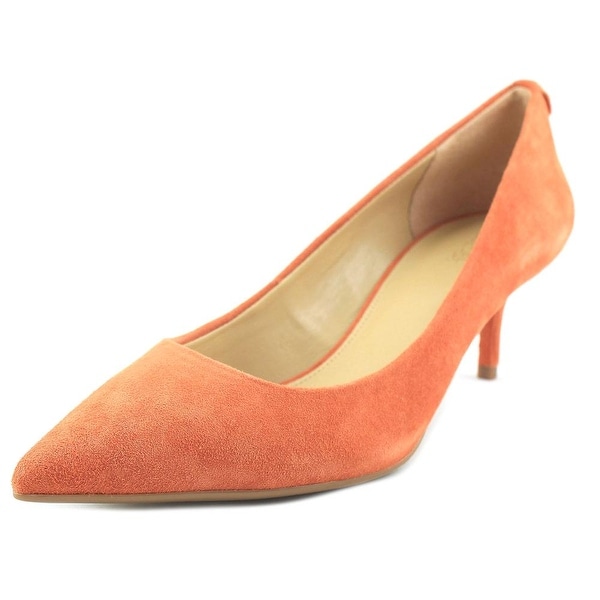 michael kors pumps orange