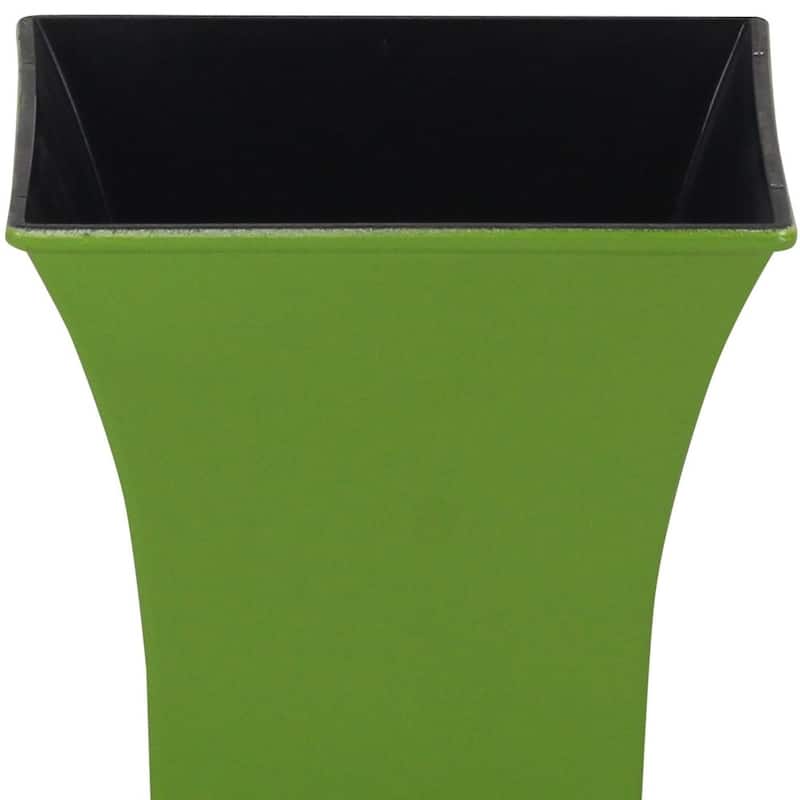 HomeRoots 5" Lime Green Recycled Plastic Indoor Outdoor Novelty Nursery Pot