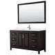 Option Dark Espresso,Chrome Trim,Carrara Cult. Marble Top