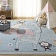 preview thumbnail 2 of 68, SAFAVIEH Carousel Kids Brandusa Animal Rug