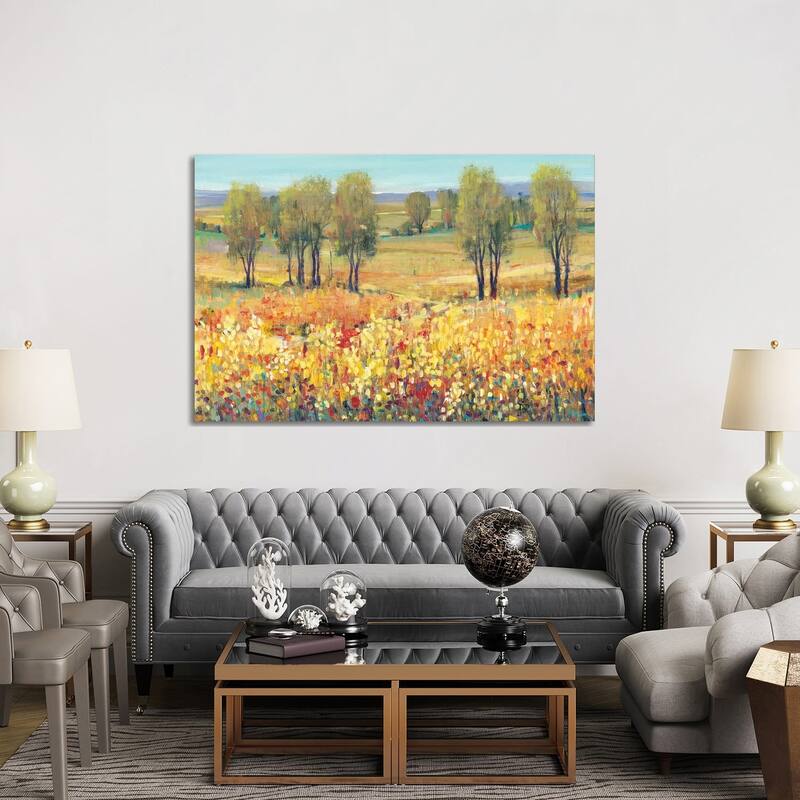 iCanvas "Golden Fields I" by Tim OToole Canvas Print