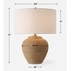 preview thumbnail 8 of 6, Uttermost Treviso Terracotta Table Lamp - 24'' H X 18'' W X 18'' D