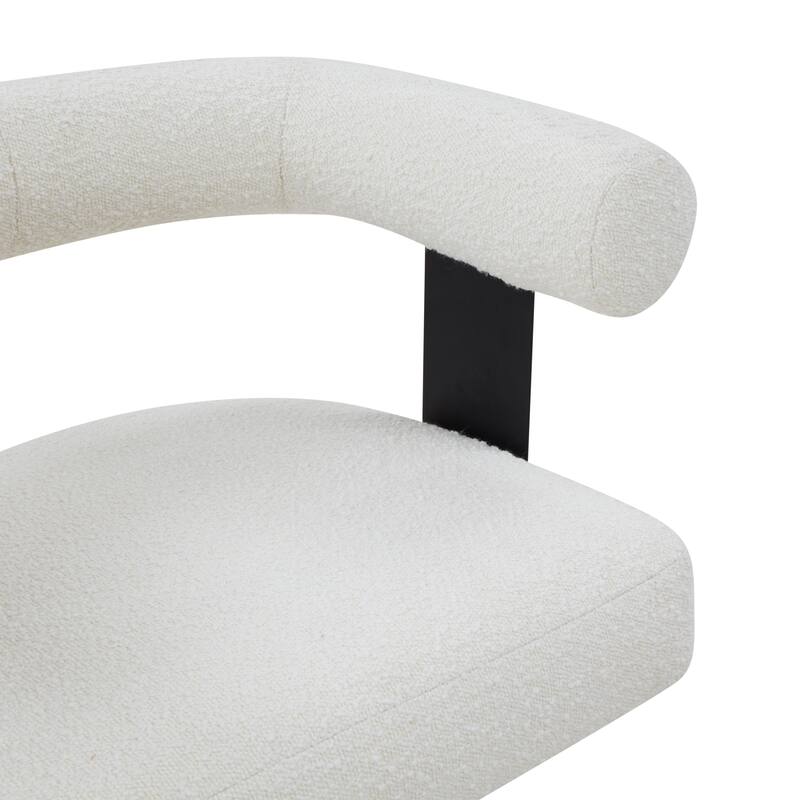 Baron 24-inch Adjustable Desk Chair - 28Wx23Dx34H