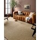 preview thumbnail 1 of 12, Becki Owens x Livabliss Kimi Area Rug 2' x 2' 11" - Textured Tan