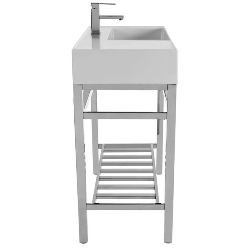 Nameeks Scarabeo 5118-CON2-One Hole Teorema 2 31-7/8" Rectangular