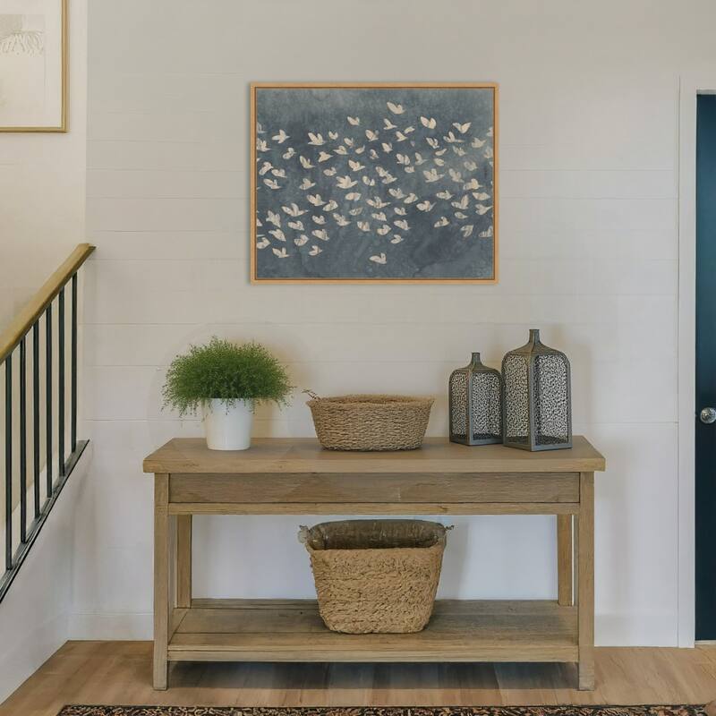 Watermark Flock No. 1 by June Erica Vess (28 x 23 in.), Framed Canvas Wall Art Print