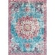 preview thumbnail 29 of 52, Brooklyn Rug Co Vintage Persian Medallion Faded Area Rug