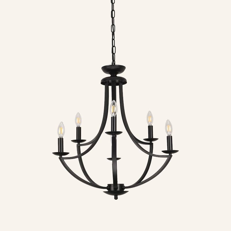 8-light Dimmable Chandelier