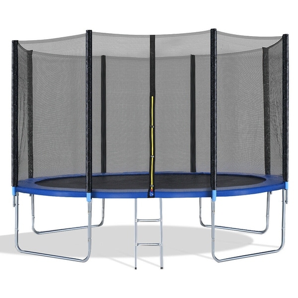 Shop Costway 12ft Trampoline Combo Bounce Jump Safety Enclosure Net
