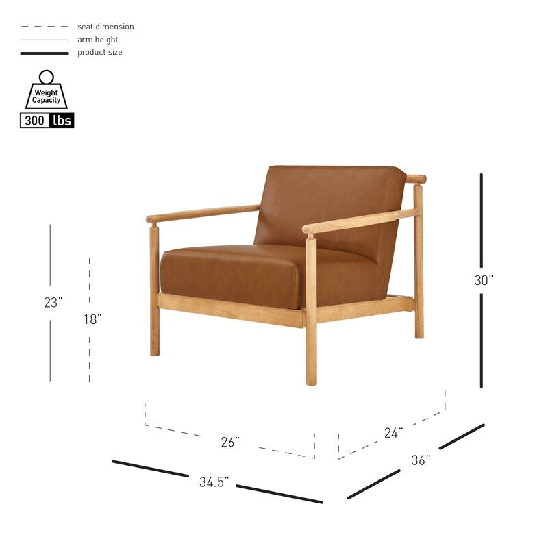 NPD Furniture Arnold Accent Arm Chair