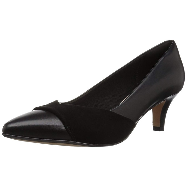 clarks ladies kitten heel shoes