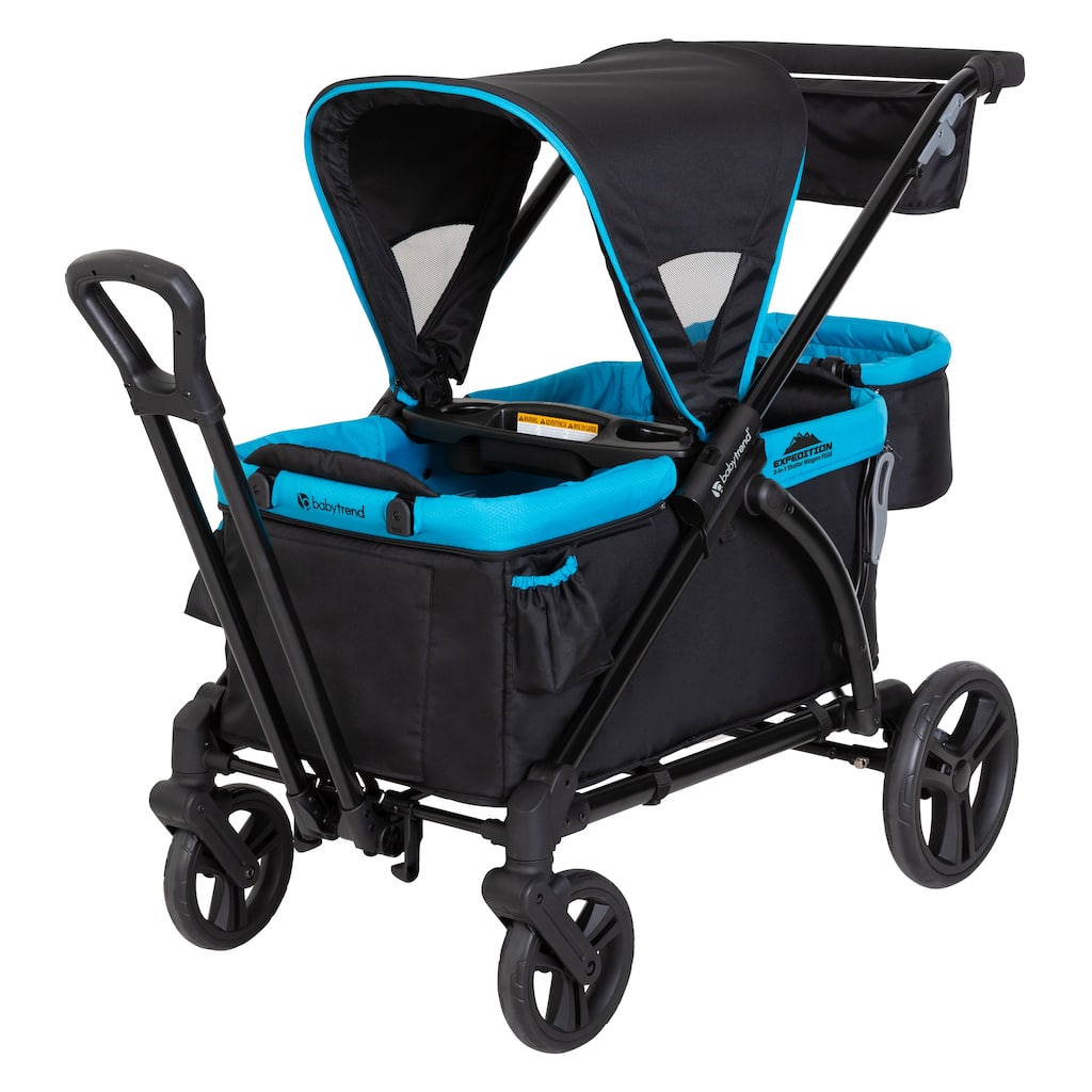 Baby Trend Expedition 2 in 1 Stroller Wagon Plus, Ultra Marine