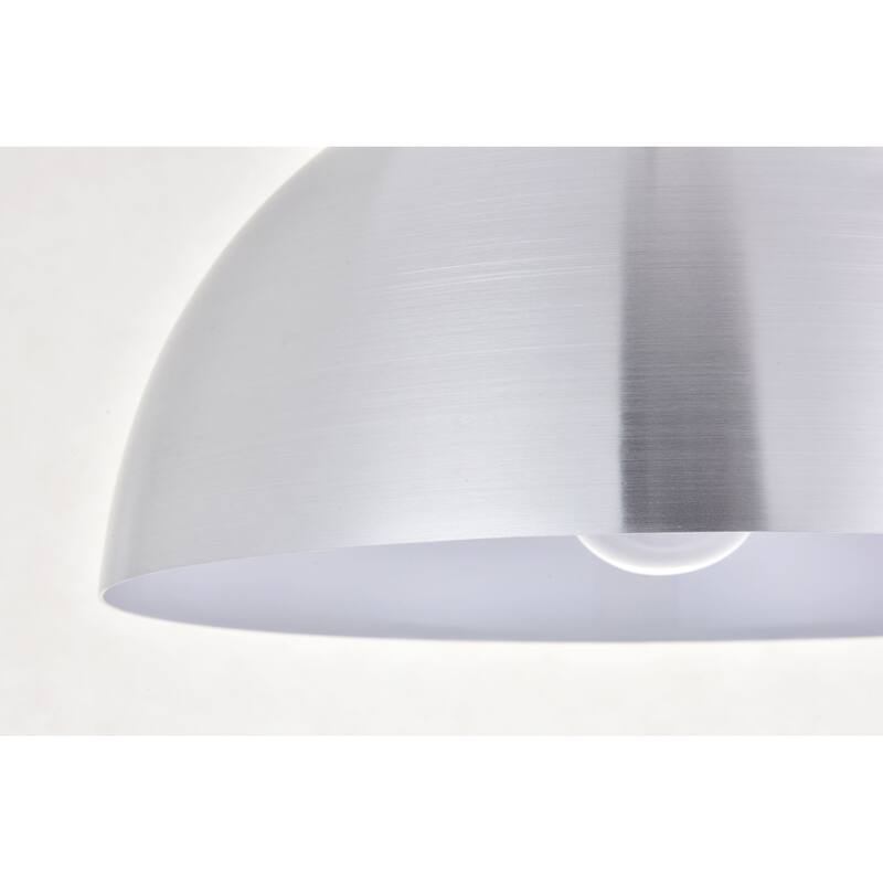 Elegant Lighting Forte Single Light 12" Wide Pendant