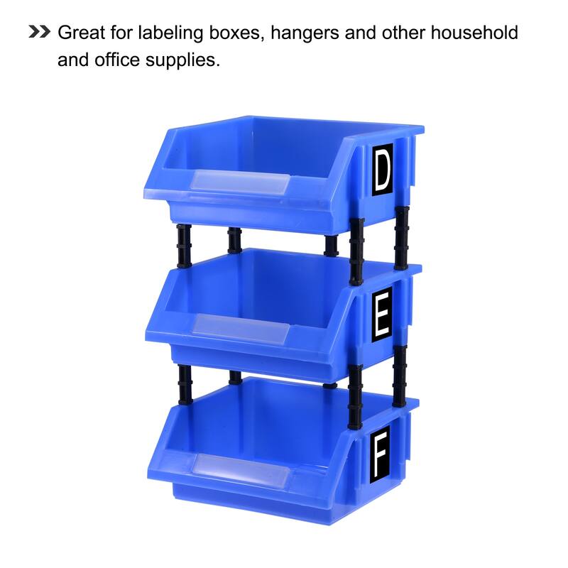 Letters Stickers Alphabet Sticky Labels PVC Vinyl for Mailbox Address