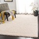 preview thumbnail 69 of 89, SAFAVIEH Evolution Shag Gwenaele Solid 1.8-inch Thick Rug 8' x 10' - Ivory - Rectangle