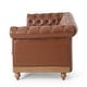 preview thumbnail 53 of 55, Castalia Nailhead Trim Chesterfield Sofa by Christopher Knight Home - 78.75" L x 33.50" W x 28.00" H