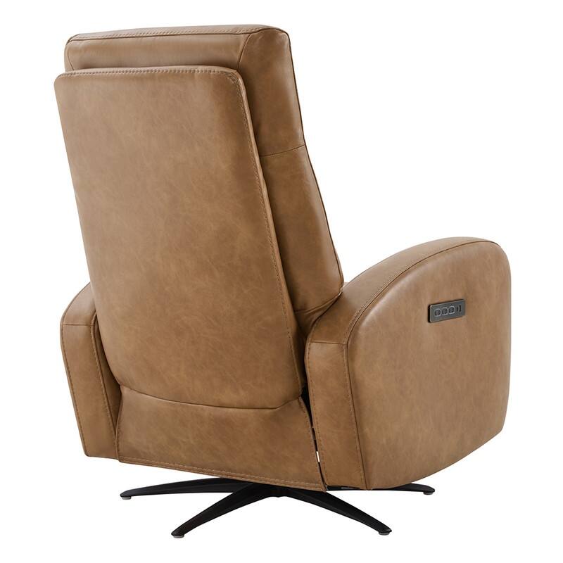 Spruce & Spring Triple-Motor Power Swivel Recliner Chair with Power Headrest