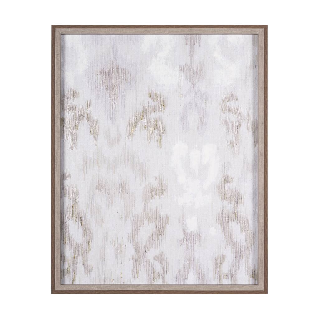 Ikat Patterns I Framed Art Print