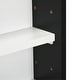 preview thumbnail 4 of 4, Wall Mounted Display Cabinet with Glass Sliding Doors and Adjustable Shelves - 31.5" W x 3.75" D x 23.5" H