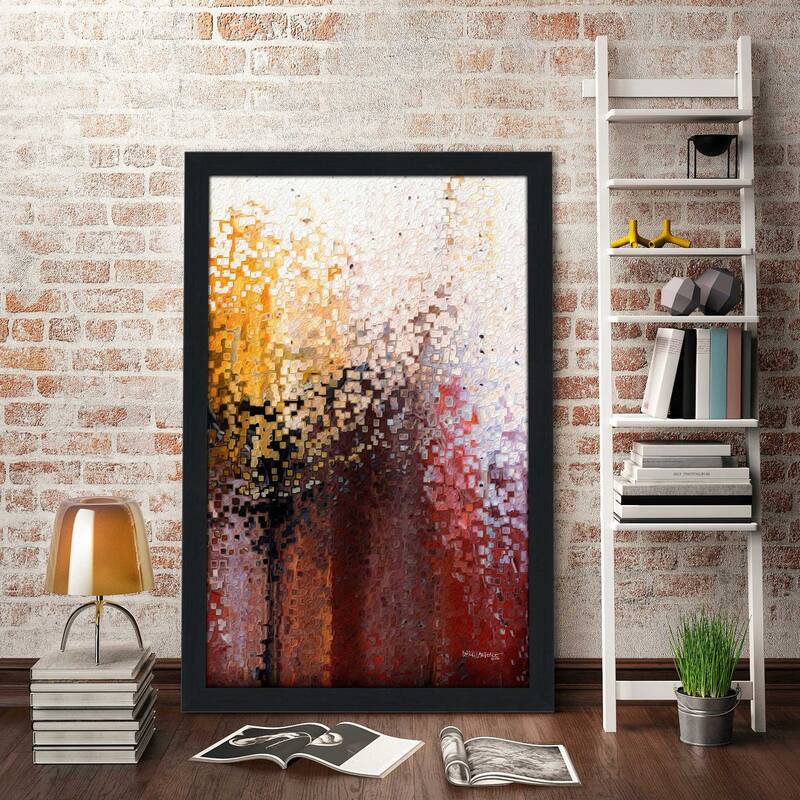 "Nahum 1 7 A Stronghold" by Mark Lawrence Print on Acrylic