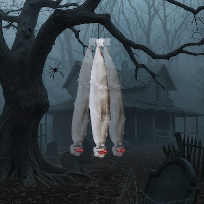 3ft Halloween Animated Hanging Cocoon Corpse Outdoor Indoor Holiday Decoration