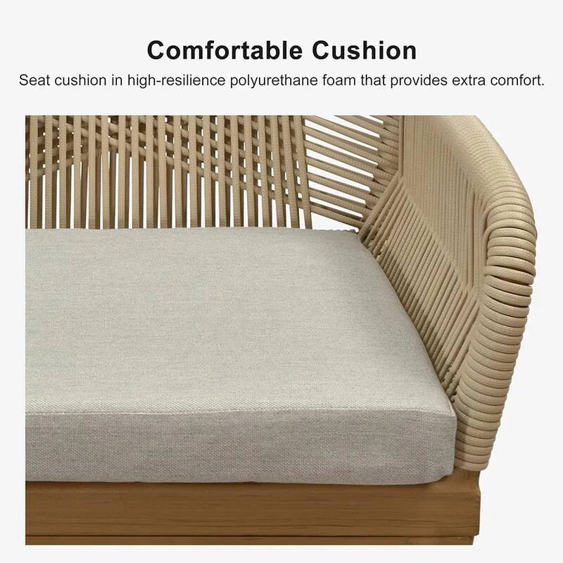 PURPLE LEAF Bar Stools Set of 4 Patio Aluminum Barstools with Back and Cushions Dining Chairs