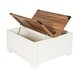 preview thumbnail 6 of 29, Modern Farmhouse Coffee Table with Hidden Interior Storage