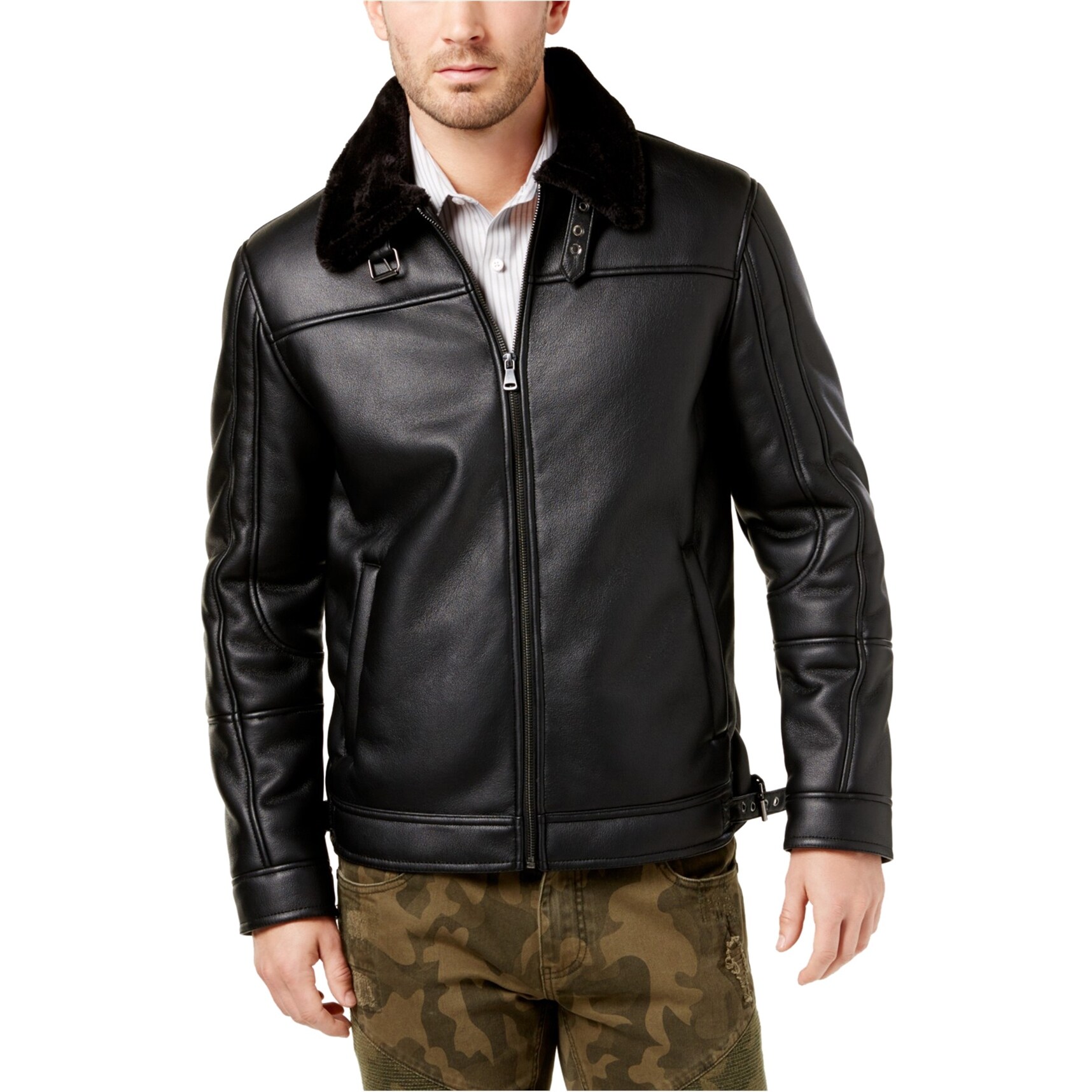 I-N-C Mens Bomber Jacket