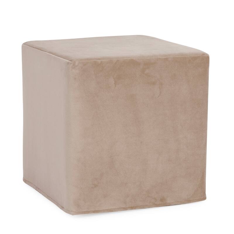 Allan Andrews No Tip Block Ottoman with Cover, Bella Collection