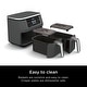 preview thumbnail 8 of 7, Ninja Foodi 6-in-1 8-quart 2-basket Air Fryer with DualZone Technology